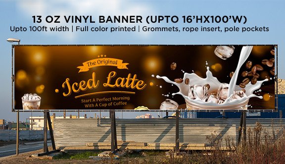 13 oz Supersize Vinyl Banner