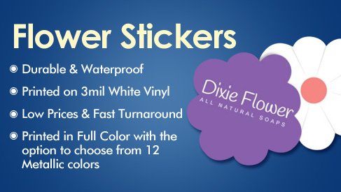 Flower Sticker