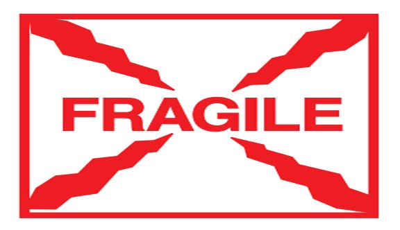 Fragile Labels - 4x4