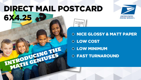 Direct Mail Postcard - 6x4.25