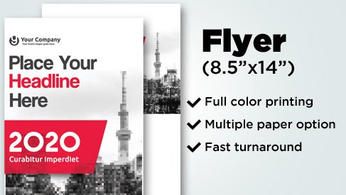 Flyer - Legal Size (8.5x14)