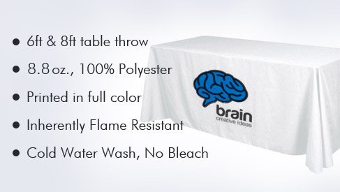 Table Covers for 6 & 8 ft. Tables