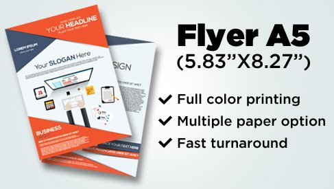 Flyer - European A5 (5.83x8.27)