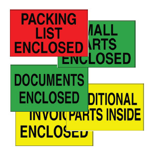 Enclosed Labels
