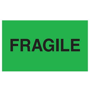 Fragile Labels - 3x5
