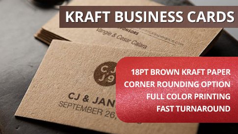 Kraft Business Cards