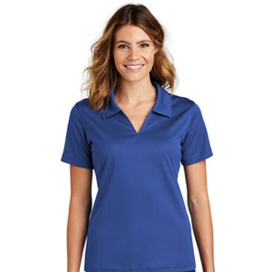 Sport-Tek Womens Dri-Mesh V-Neck Polo (L469)