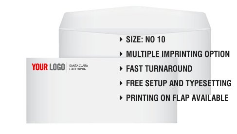 No. 10 Regular Envelope (4 1/8 x 9 1/2)