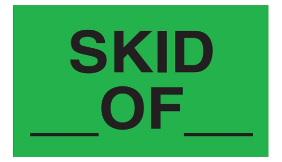 Skid Of Labels - 3x5