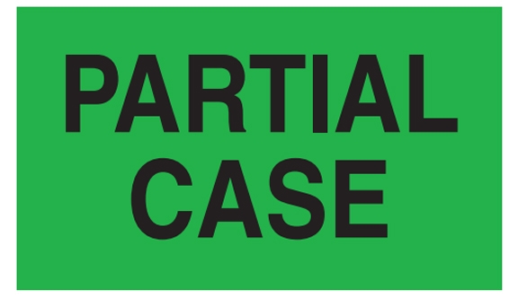 Partial Case Labels - 3x5