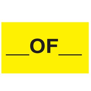 OF Labels - 3x5