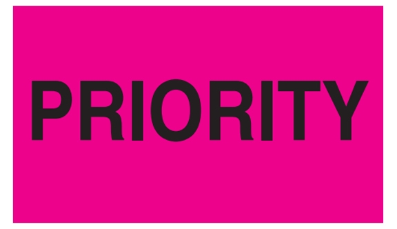 Priority Labels - 3x5