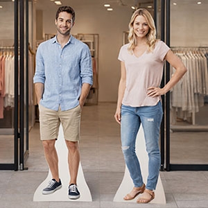 Life-Size Cardboard Standees