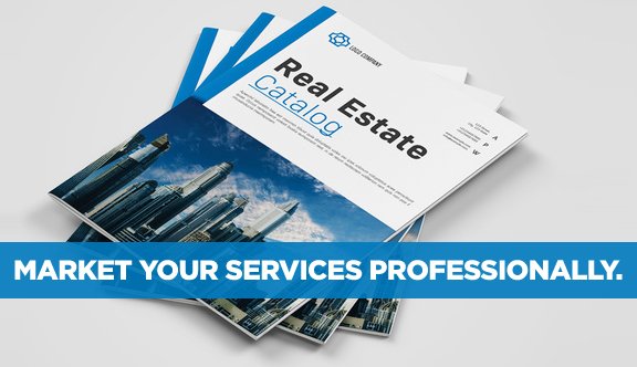 4 Page Property Brochure - Half Folded