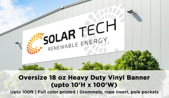 18oz. Premium Vinyl Banner